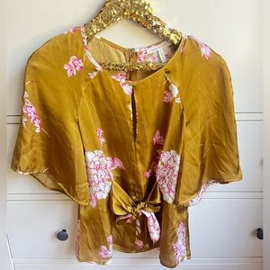 Anthropologie Avec Les Filles Floral Blouse